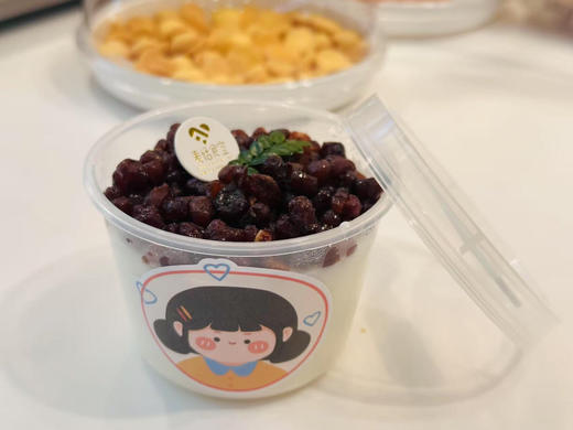 杏仁奶酪杯 成分承德杏仁，牛奶，红豆 商品图0