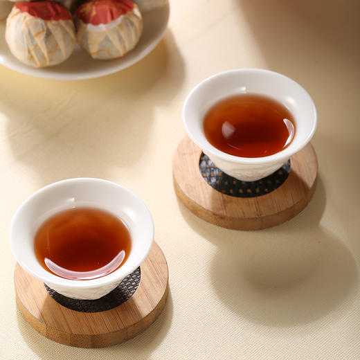 益柑柠丨东甲小青柑 2023年东甲小青柑+2017年勐海布朗山宫廷熟普 300g 商品图9