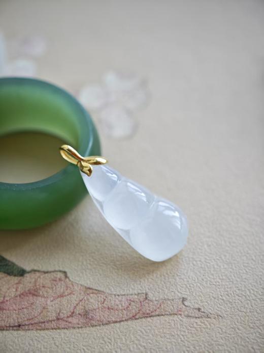 福·翡翠福豆吊坠【嘉石562】 商品图4