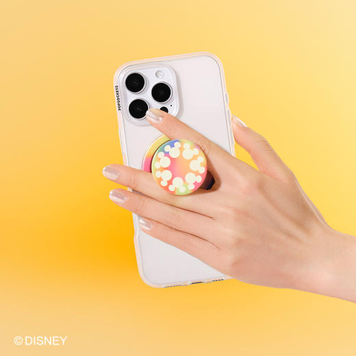 【晴空米奇】彩虹欢聚米奇·MagSafe圆啪嗒 MAGSAFE磁吸手机气囊支架 Round圆啪嗒系列 彩虹色 米奇 商品图1