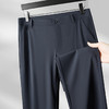 【冰丝弹力】【DDP】大依优型大码商务休闲裤直筒长裤男舒适弹力休闲商务简约百搭加肥加大男装 商品缩略图3