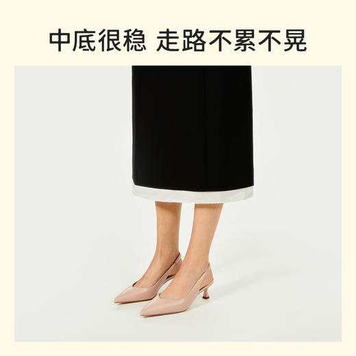 7or9空气棉后空凉鞋-熔岩可可 商品图4