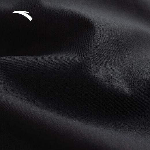 安踏（ANTA）欧文系列梭织休闲长裤男女款运动裤子宽松弹力阔腿裤172511504 基础黑-3 商品图5