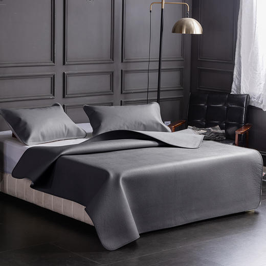 多喜爱 牛皮席三件套-风 /颂【意大利进口头层牛皮】【整张拼接】【升级款】【58道工序】【母婴A类抗菌防螨】席子天然取材 植物鞣制 凉席 商品图5