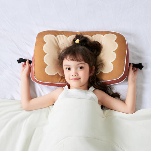 匹鲁“牵手”面包枕三段分区设计透气舒适亲子款 商品图7