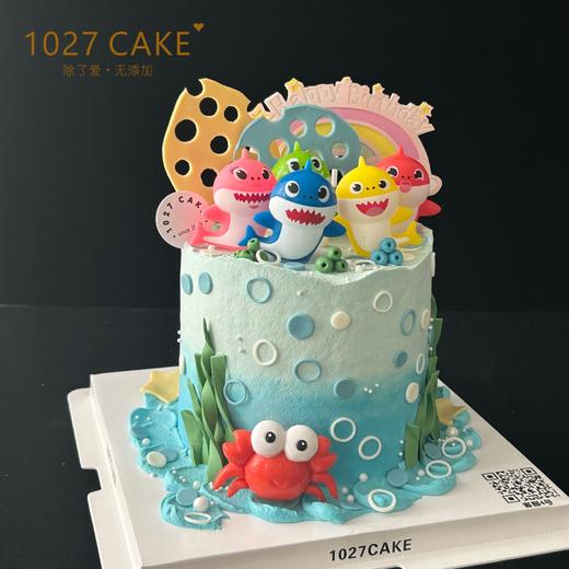 1027CAKE  |  babyshark 小鲨鱼 鲨鱼宝宝 商品图1