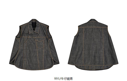 jnby  25年夏款  无袖衬衣  1P5213380 商品图14