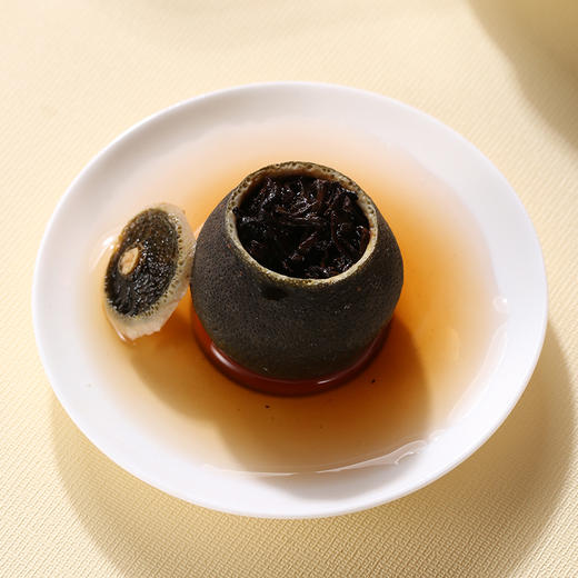 益柑柠丨东甲小青柑 2023年东甲小青柑+2017年勐海布朗山宫廷熟普 300g 商品图7