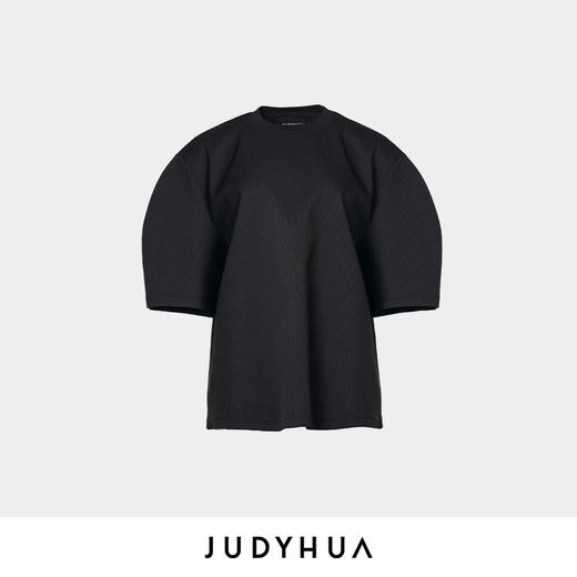 JUDYHUA 纯粹系列弧形袖T恤 商品图9
