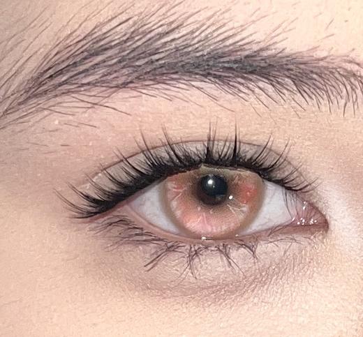 HUOHUOCON半年抛美瞳 茸璃蝶蕊 14.5mm 商品图0