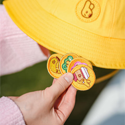 春日团团竹蜻蜓魔术贴渔夫帽 商品图2