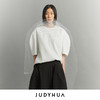 JUDYHUA 纯粹系列弧形袖T恤 商品缩略图0