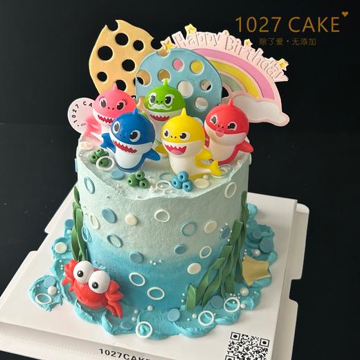 1027CAKE  |  babyshark 小鲨鱼 鲨鱼宝宝 商品图2