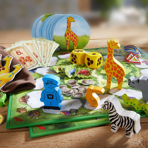 HABA 教育游戏乐园 十合一 桌游 适合3岁+ 多种玩法，锻炼各项能力 德国品牌-1305173001 商品图6