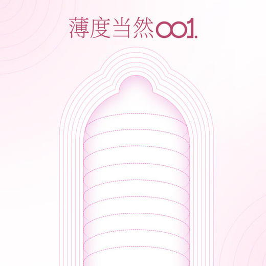 杰士邦避孕套001馥郁玫瑰5只安全套套子裸感入超薄超润成人情趣计生用品 商品图5