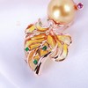 【金玉满堂】空窗珐琅金鱼胸针ZZ12502011 商品缩略图4