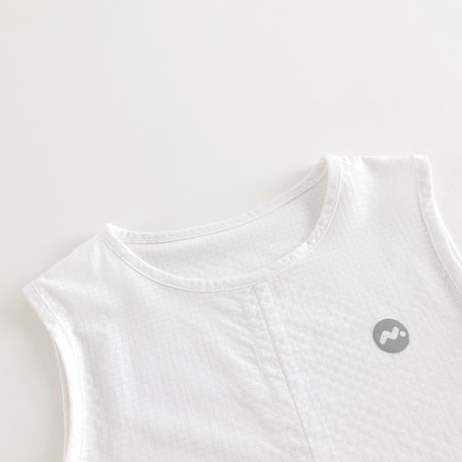 【微孔透气】马克珍妮女童时尚蝴蝶结运动背心2025夏装新款550613 商品图3