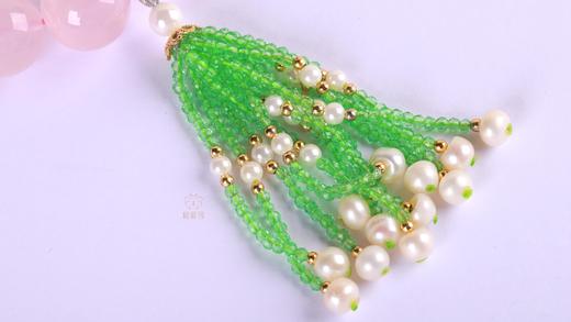 【浪漫粉樱】粉水晶流苏手串ZX2503066 商品图5