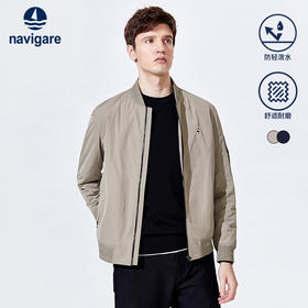 纳维凯尔Navigare意大利小帆船飞行员夹克外套男春季新款棒球服休闲上衣1331002041