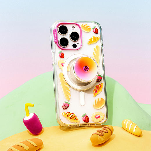 【水果野餐·手机壳】POPCASE手机壳 MagSafe Popcase磁吸款 面包野餐篮 商品图1