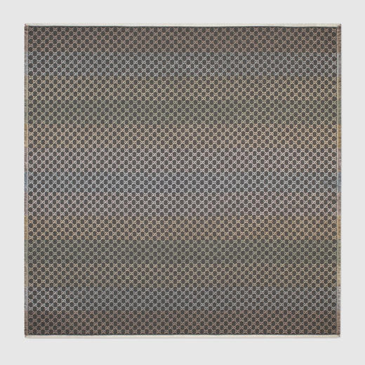 GUCCI 古驰 女士GG提花披肩 混色 558274 3GC46 1400 商品图0