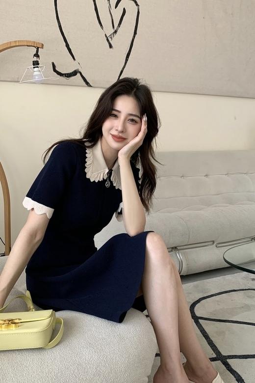 amadella 法式设计感小香风针织连衣裙 18238 商品图1