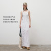 lost in echo2025春夏新款度假风针织手工钩花镂空透气长连衣裙女 商品缩略图1