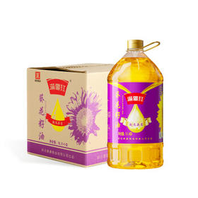 满疆红 食用油 小榨原香葵花籽油238ml*12整箱装 小巧便携不浪费 /粮油调味 /食用油 /葵花籽油