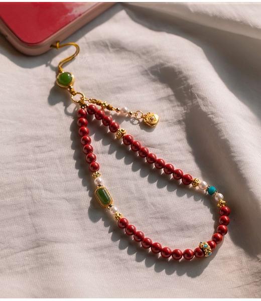 手机挂件挂手腕款挂链精致文艺手机饰品女礼物 商品图1