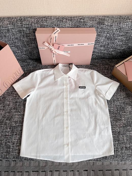 缪缪 25早春学院风衬衫T恤（TM） 商品图9