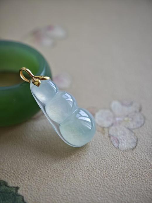 福·翡翠福豆吊坠【嘉石562】 商品图2