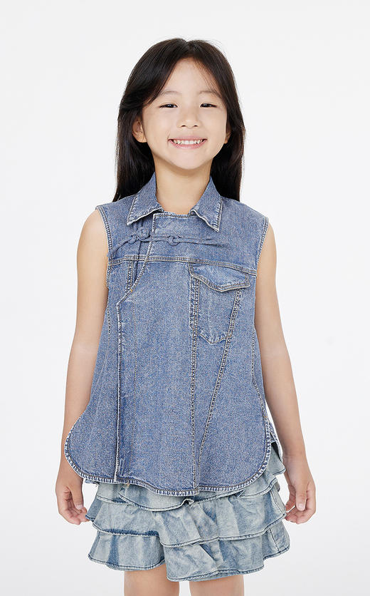 jnby  25年夏款  无袖衬衣  1P5213380 商品图8