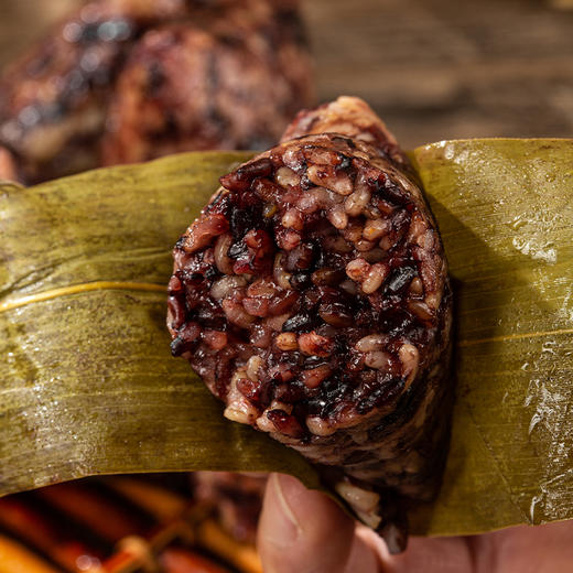 已下架【添加藜麦米】金面杖 十色糙米粽子 400g/袋（4个）*1袋 老少皆宜 商品图2