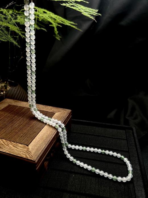 6mm冰绿翡翠珠链 商品图1