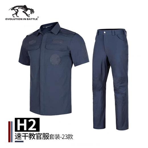 订单剩余库存 赔钱特价清货  猛虎营蓝色夏季速干训练服上衣 （前后标可拆卸） 商品图14