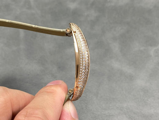 要优雅也要力量 带刺的卡地亚 浴缸 “榴莲” 卡地亚浴缸系列Cartier Baignoire Allongee Medium Size：长度47mm 宽度21mm ➕正品original原版开模❕❕ 商品图4