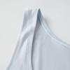 ROMI STUDIO夏季新品浅蓝色舒适棉弹力罗纹U领针织吊带RWBWSH1465 商品缩略图2