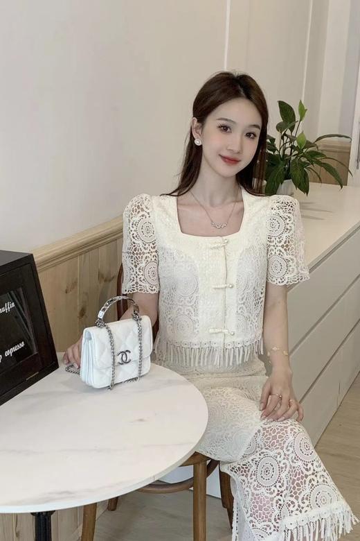 ELLA JADE 新中式质感蕾丝套装 18285 商品图2