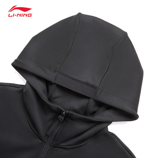 李宁运动外套男 2024秋季新款针织运动连帽卫衣AWDU867 商品图7