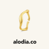 【赵露思同款】alodia.co 品牌直发 C大调戒指 开口可调节925银叠戴神奇简约百搭 商品缩略图0
