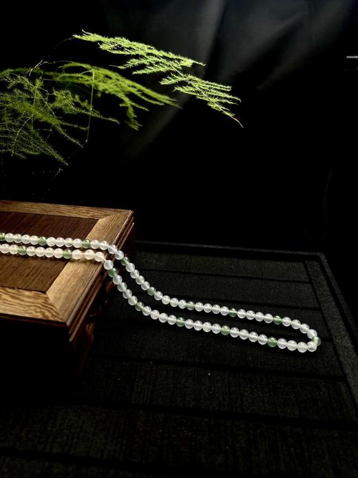 6mm冰绿翡翠珠链 商品图2