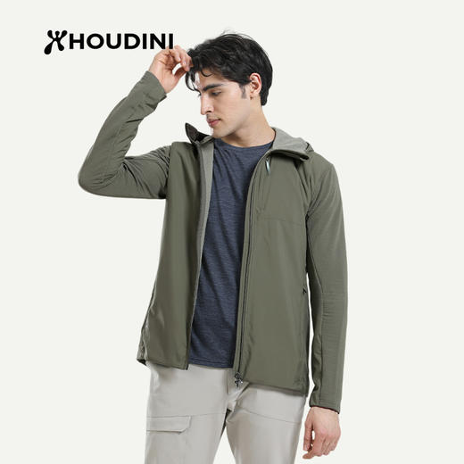 HOUDINI胡丁尼Moonwalk Houdi 太空步 男款户外休闲外套830028 商品图0