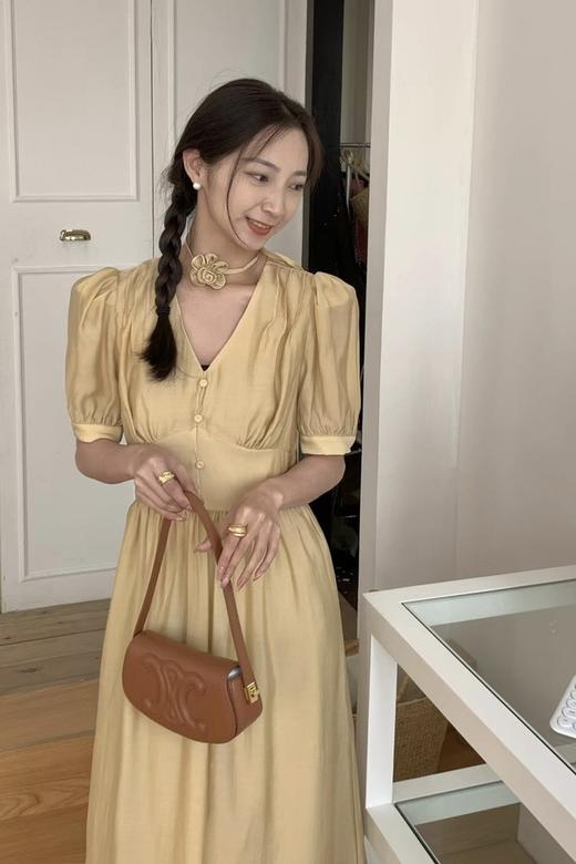 L.Fleuri 法式收腰茶歇连衣裙 18227 商品图5