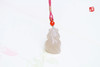 和田藕粉玉金鱼吊坠 配精美挂绳 商品缩略图0