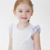 马克珍妮女童小飞袖清新条纹背心 宝宝上衣2025年夏装新款550752 商品缩略图2