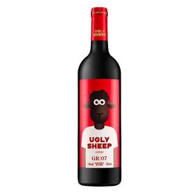 UGLY SHEEP 小丑羊半甜红葡萄酒 750ml/瓶