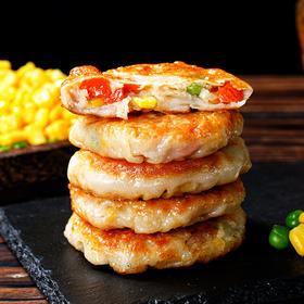 大希地珍馐集彩蔬膳食玉米鸡肉饼400g*1