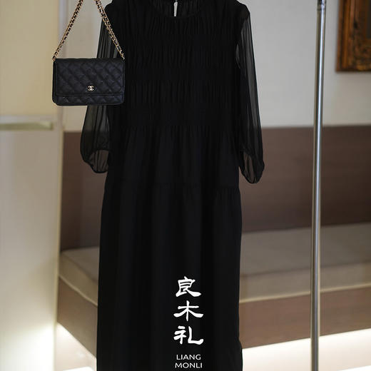 【不退不换】良木礼真丝连衣裙（6252） 商品图3