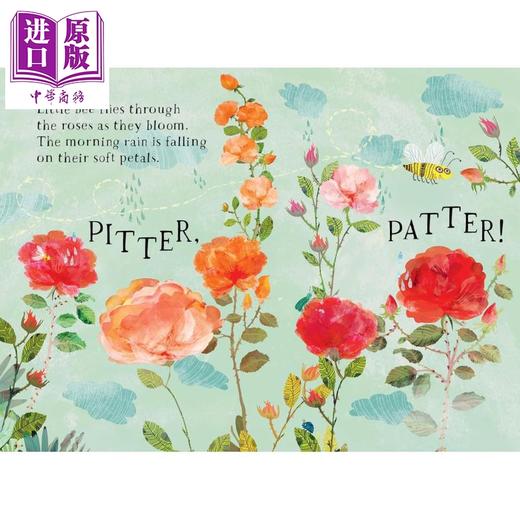 【中商原版】小蜜蜂的花朵书 Little Bees Book of Blooms 英文原版 儿童绘本图画书 花卉植物读物 精美插图 进口童书 纸板书 商品图2