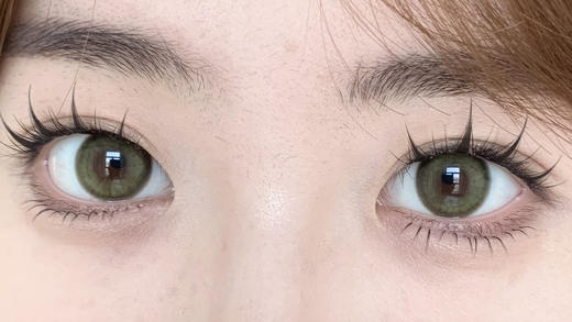 Kira fairy半年抛美瞳 secret系列蕨类留白 14.2mm 商品图0